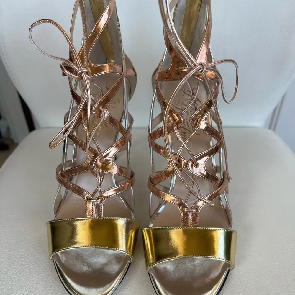 Alejandro Ingelmo 8.5 US - 39.5 EU High Heels Sandals NWB - Picture 7 of 7